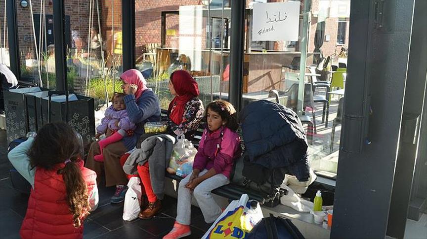 Binin üzerinde sığınmacı Danimarka'dan İsveç'e geçti