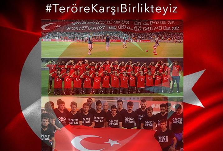 Kulüplerden teröre ortak tepki