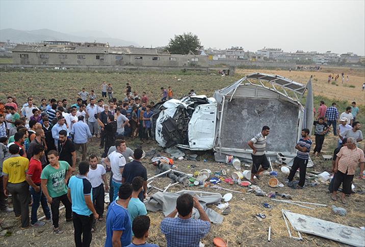 Hatay'da trafik kazası: 6 ölü 39 yaralı