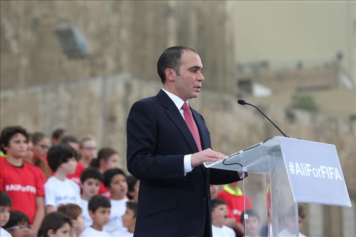 Présidence de la FIFA: L’OLP soutient le prince jordanien Ali Ibn al-Hussein