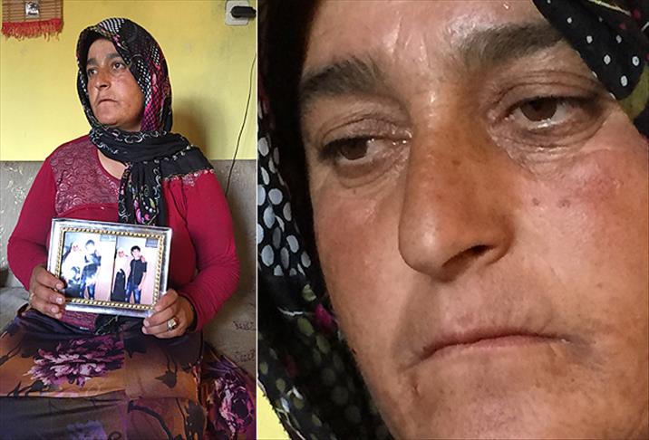 Oğlu dağa kaçırılan anneden yaralı teröriste tepki