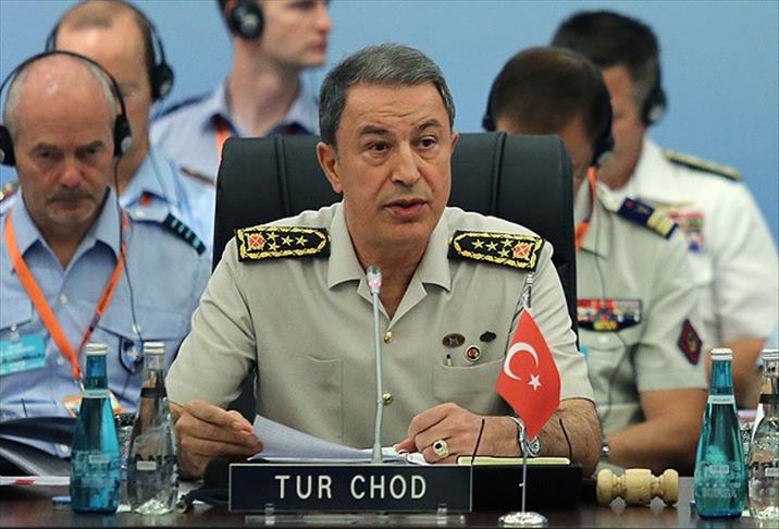 Turkish army chief says PKK threatens regional security