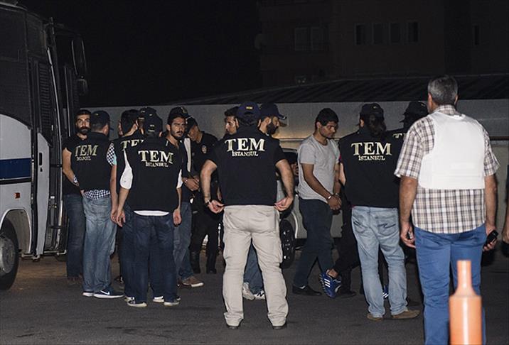 İstanbul'daki terör operasyonunda 15 tutuklama
