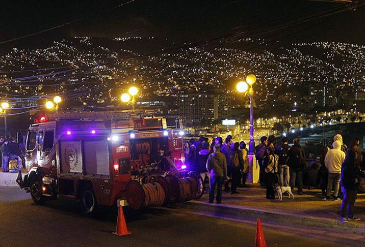 Şili'de 8,3 büyüklüğünde deprem: 8 ölü