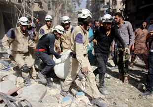 45 të vrarë nga sulmet e regjimit sirian në Halep
