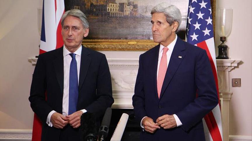 US, UK say Assad's departure needed but not urgent