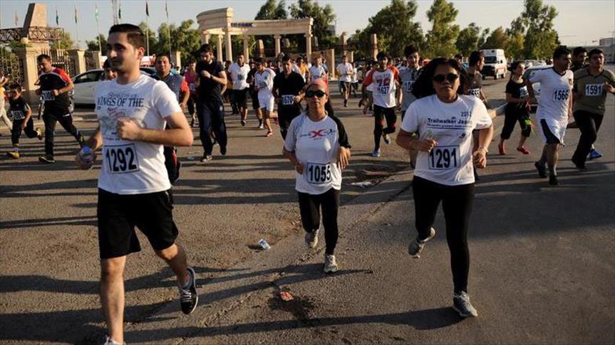 لە رۆژی جیهانی ئاشتی دا ماراسۆن بەڕێوەچوو