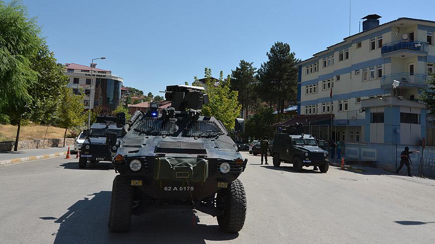 Tunceli'de adliye lojmanlarına saldırı düzenlendi