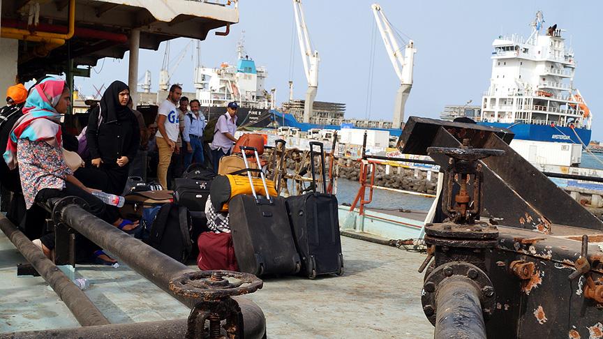 Yemen'de bir gemi kayboldu