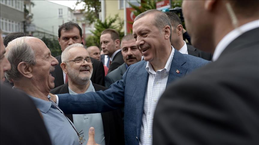 اردوغان نماز عید قربان را در استانبول اقامه کرد