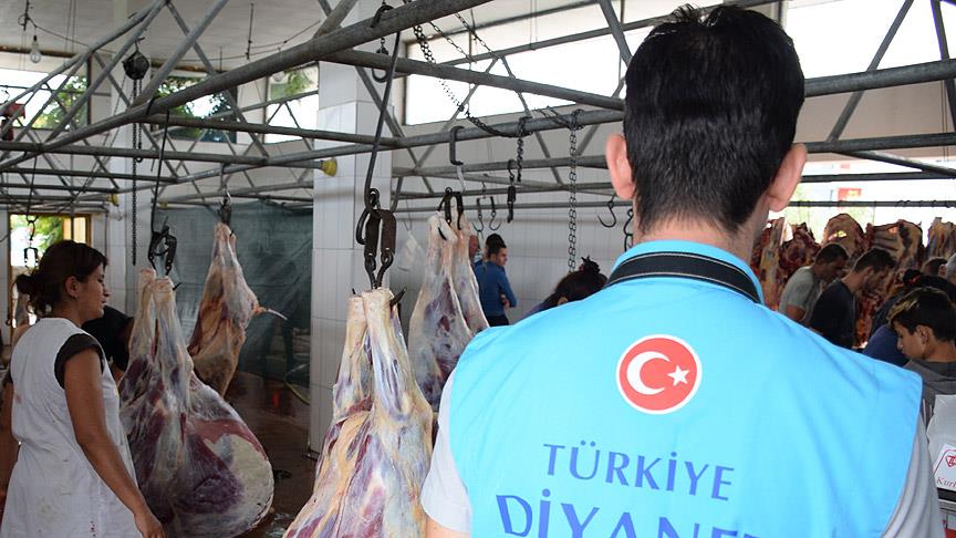 TDV Etiyopya'da 9 bin hisse kurban kurban kesti