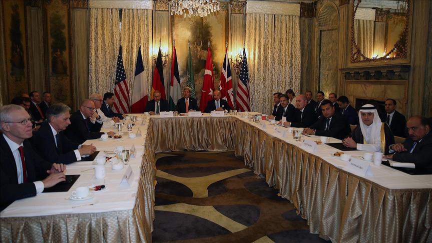 Kerry meets FMs of allies to discuss Syria