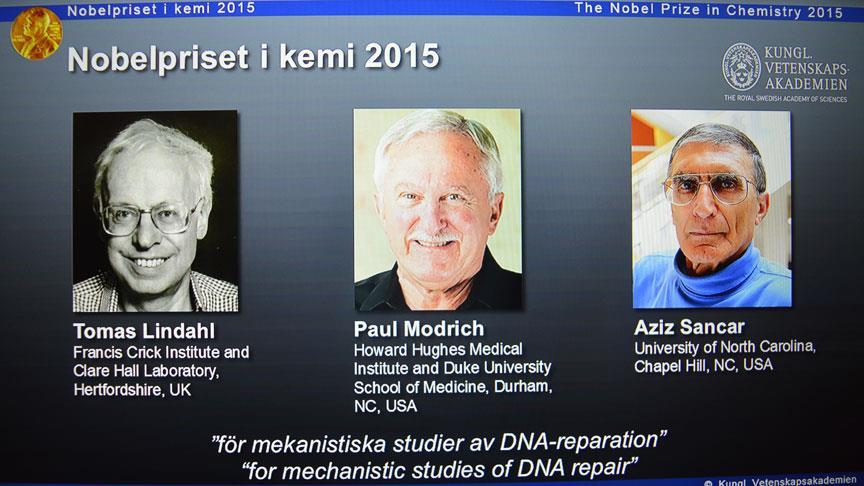 Nobel Kimya Ödülü'nü üç bilim adamı paylaştı