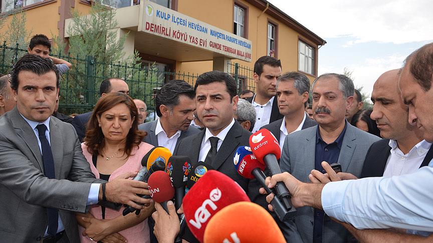 Demirtaş: STK'ların barış çağrısı anlamlı