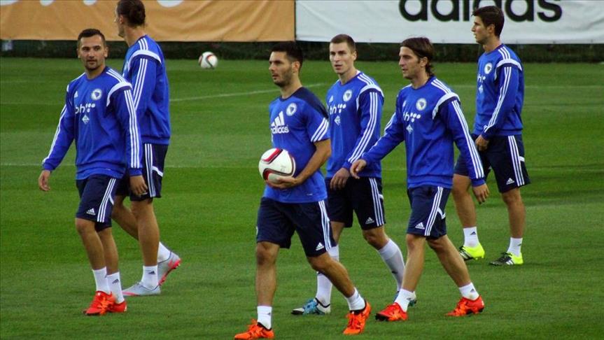 Nogometna selekcija Bosne i Hercegovine trenirala u Zenici