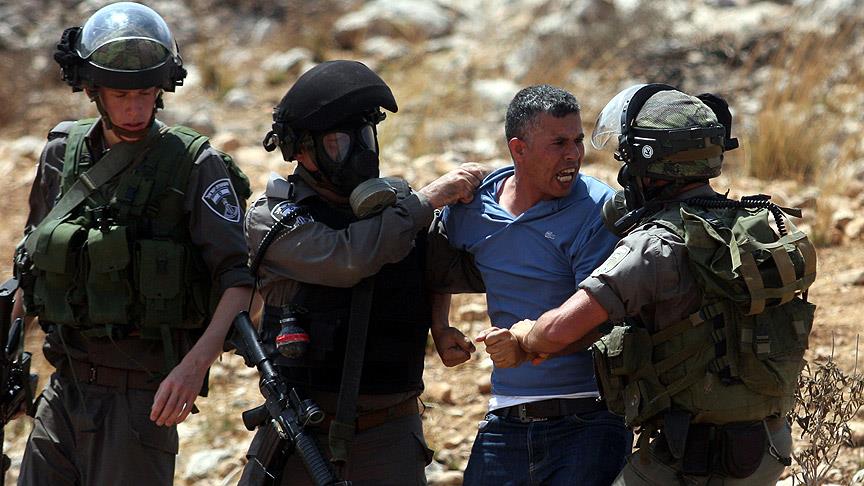 İsrail askerleri 47 Filistinliyi gözaltına aldı