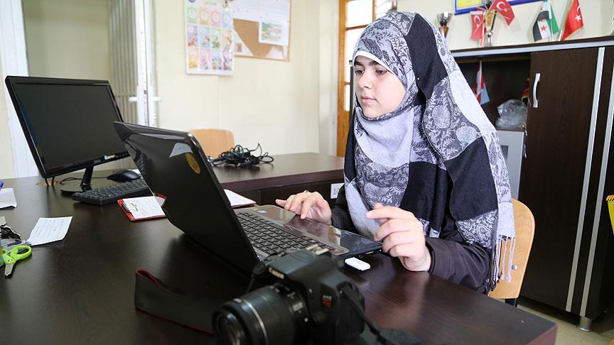 Suriyeli öğrencilerden gazeteciliğe ilk adım