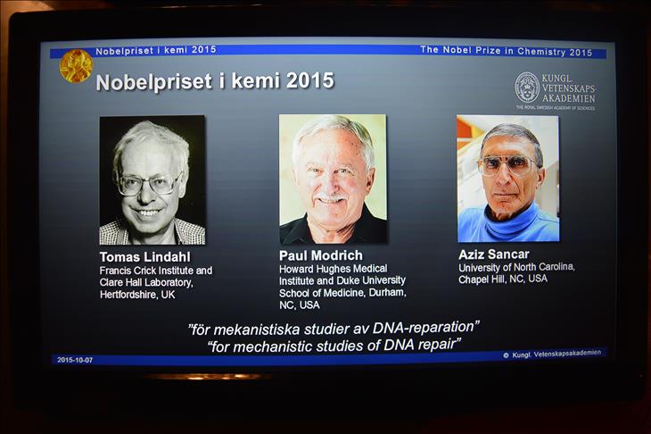 Aziz Sancar, Premier scientifique turc lauréat d'un Prix Nobel