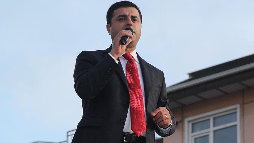 HDP Eş Genel Başkanı Demirtaş: Silahlar sussun ölümler olmasın