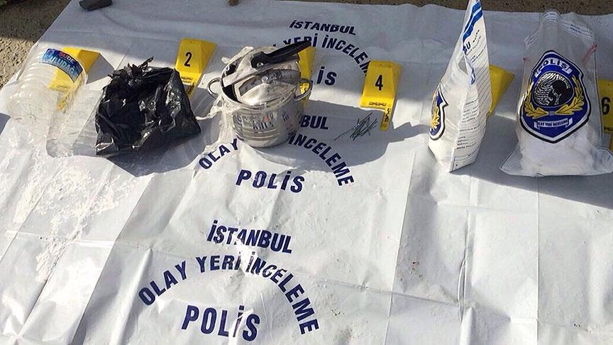 İstanbul'da 4,5 kilogram el yapımı bomba ele geçirildi