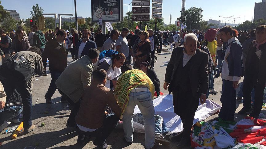 تركيا.. قتلى وجرحى في انفجار قرب محطة القطارات في أنقرة