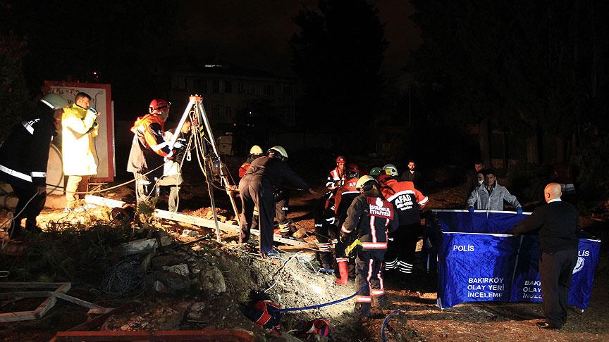 İstanbul'da 30 metrelik kuyuya düşen bekçi öldü