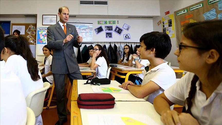 UK royal visits unique orphans' school in Istanbul
