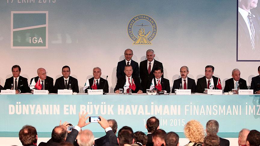 İstanbul Yeni Havalimanı Proje Finansmanı'nın imzaları atıldı