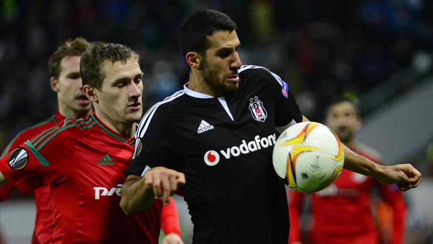 Football: Besiktas draws with Lokomotiv in Moscow
