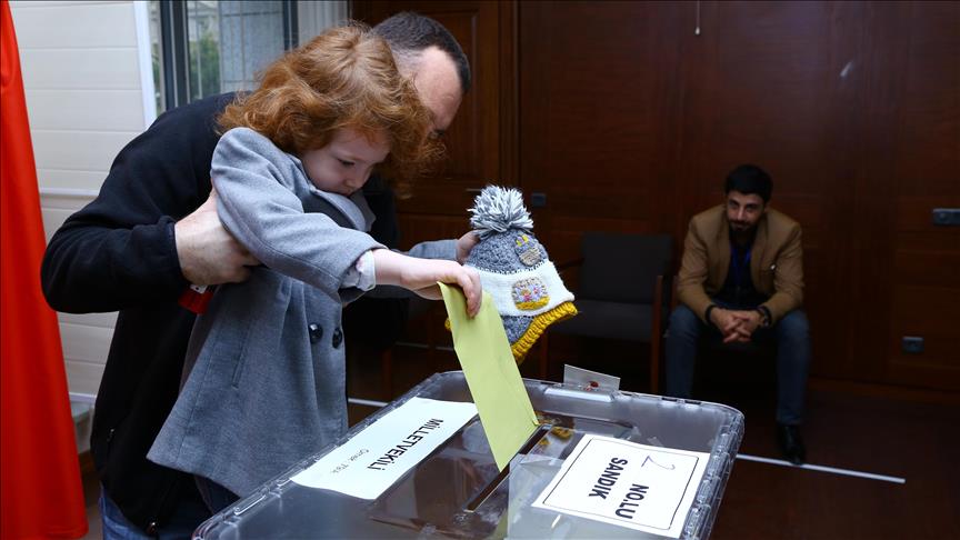 شهروندان ترکیه‌ای مقیم آذربایجان به پای صندوق‌های رای می‌روند