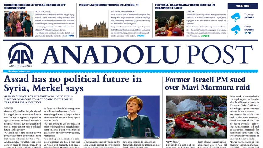 Anadolu Agency to launch 'Anadolu Post' newsletter