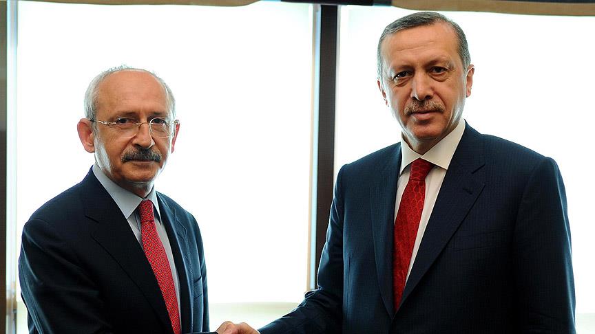 Erdoğan'dan Kılıçdaroğlu'na 'geçmiş olsun' telefonu