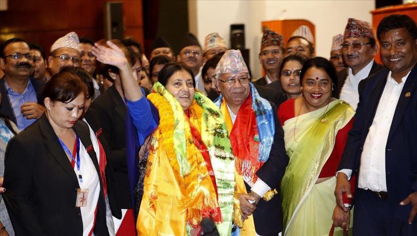 Lawmakers elect Nepal’s first female president