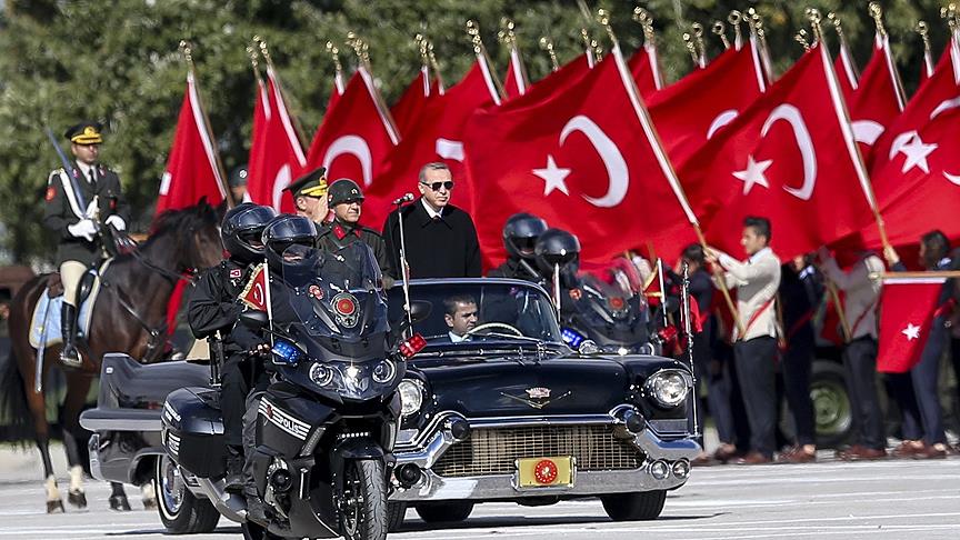 Cumhuriyetin 92. yıl dönümü renkli görüntülerle kutlandı