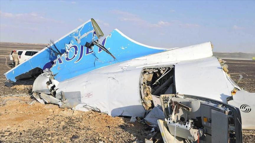 Russian jet with 224 people aboard crashes in Egypt's Sinai