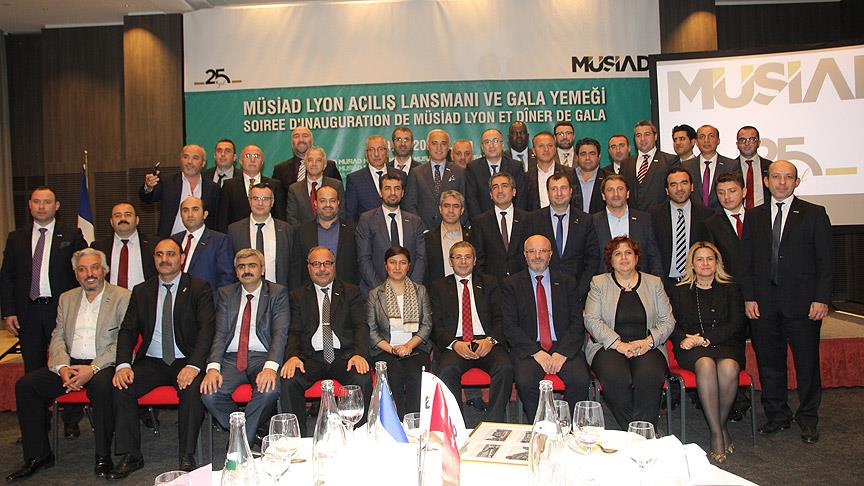 MÜSİAD Lyon Şubesi açıldı