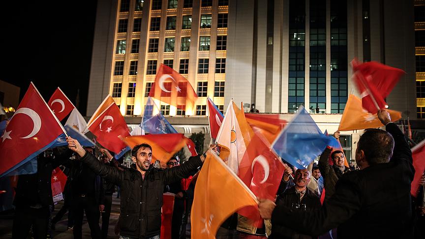 AK Parti'de balkon konuşması için hazırlık
