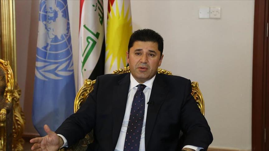 دیندار زێباری: "هەرێم ساڵانە پێویستی بە زیاتر لە یەك ملیار دۆلارە بۆ ئاوارە و پەنابەران"