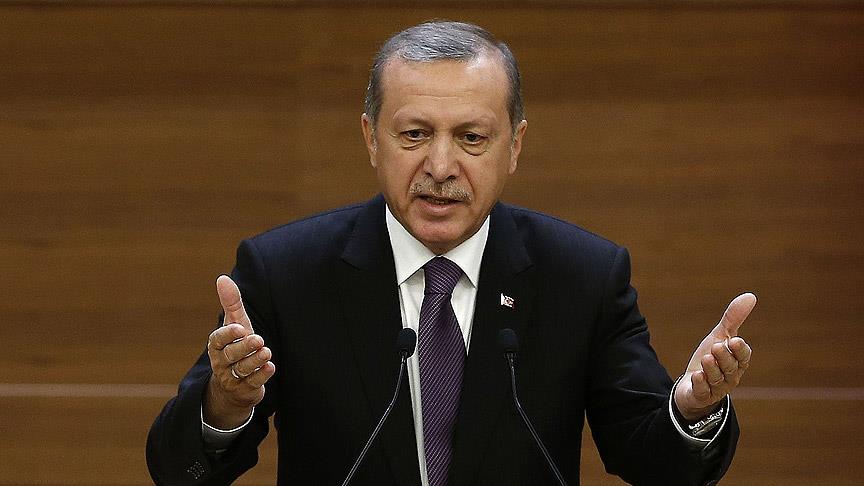 Cumhurbaşkanı Erdoğan muhtarlarla bir araya geldi