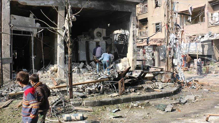 Syrian regime air raid kills 10 civilians