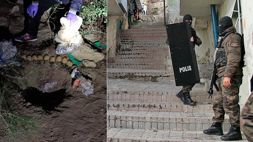 İzmir'de bombalı eylem hazırlığındaki 5 terörist yakalandı