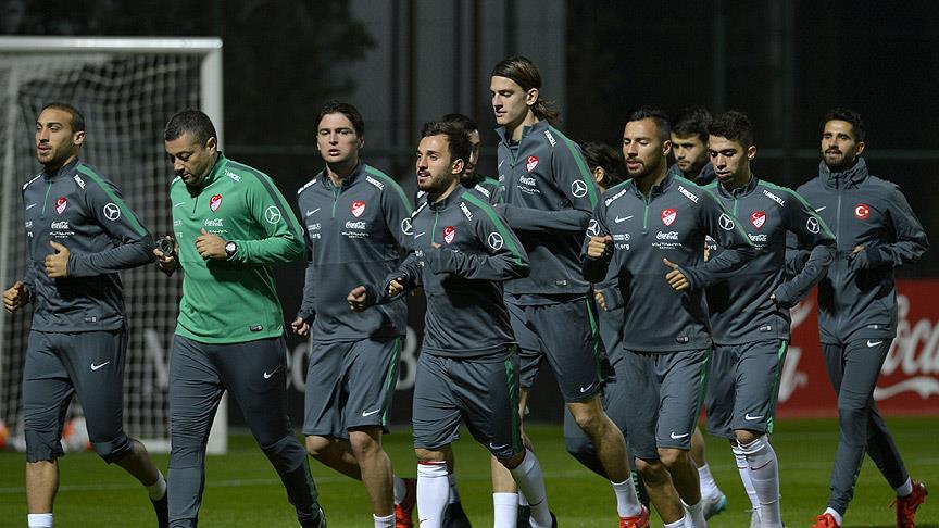 A Milli Futbol Takımı hazırlıklarına başladı