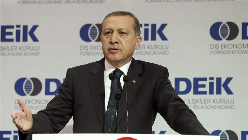 Erdogan slams int'l inaction over Syria conflict
