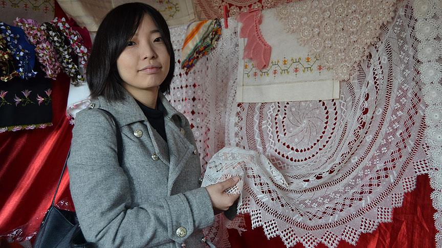 İğne oyası, Japon öğrenciye tez konusu oldu