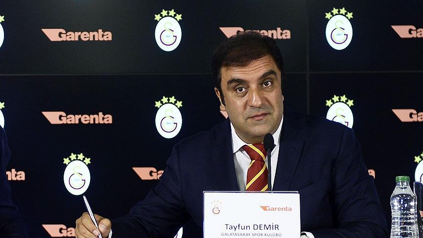 Galatasaray'da yönetici Tayfun Demir istifa etti