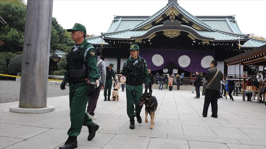 Explosion rocks infamous Japanese shrine