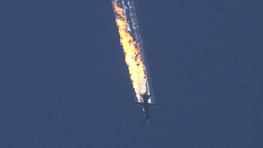 Türkiye'nin Suriye sınırını ihlal eden Su 24 tipi savaş uçağı düşürüldü