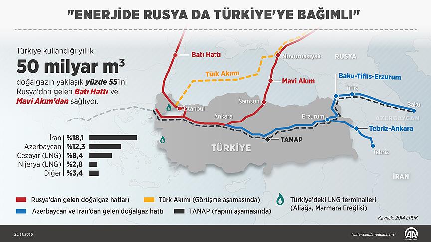 SETA Ekonomi Uzmanı Karagöl: Enerjide Rusya da Türkiye'ye bağımlı