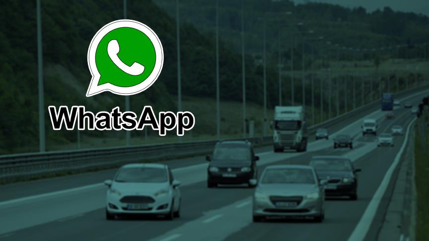 Trafikte WhatsApp'tan ceza dönemi