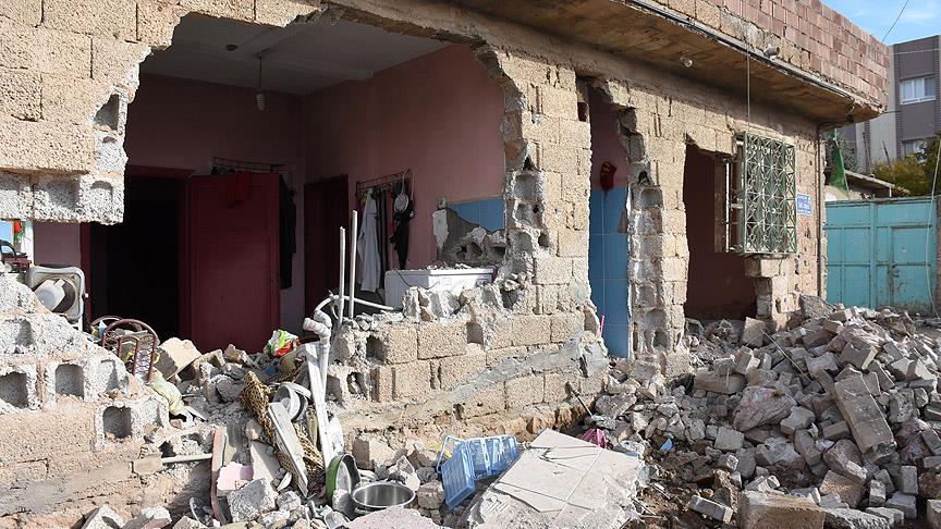 PKK'nın Nusaybin'e verdiği zarar ortaya çıktı